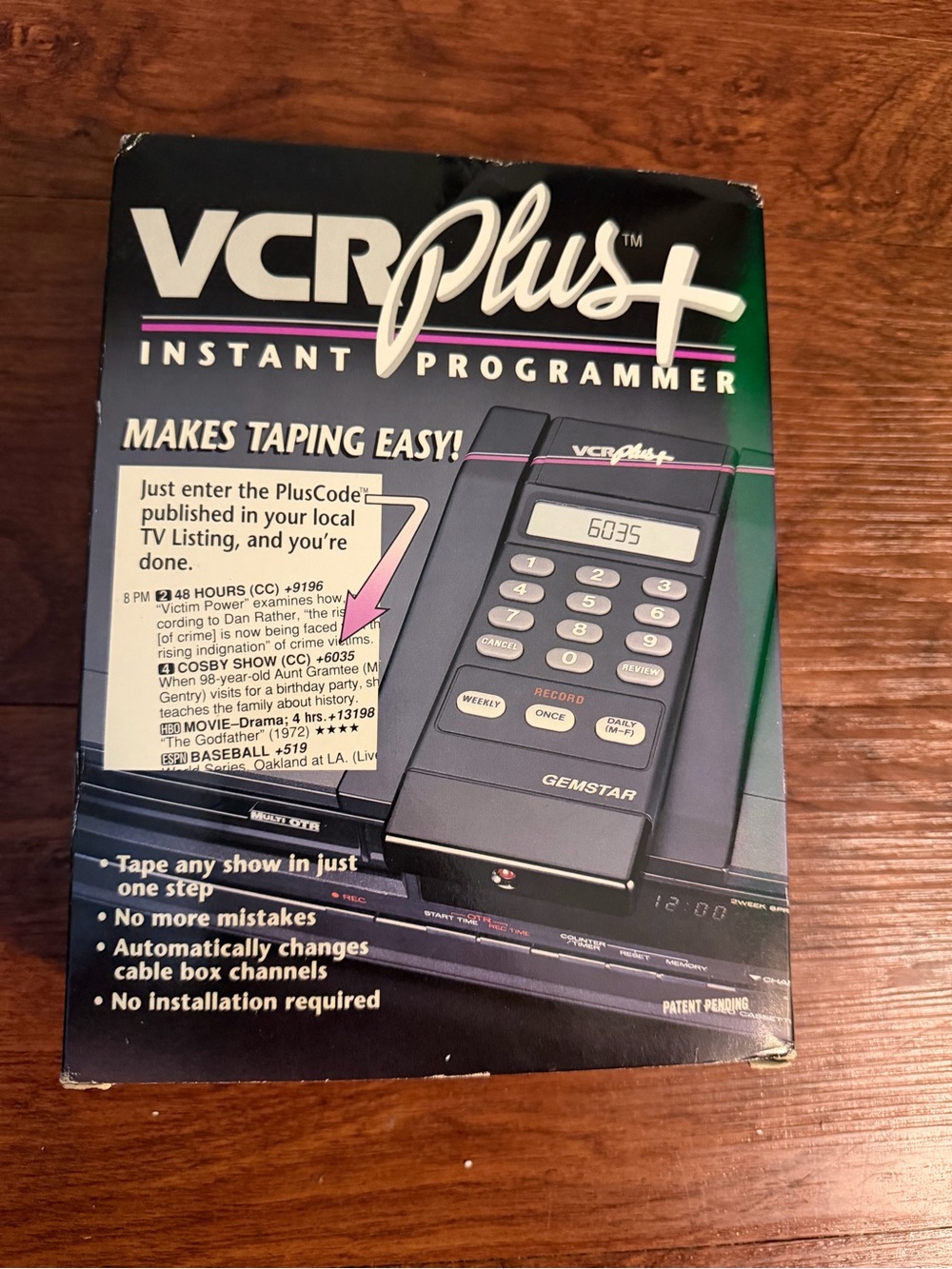 Vintage Instant Programmer Remote - Black